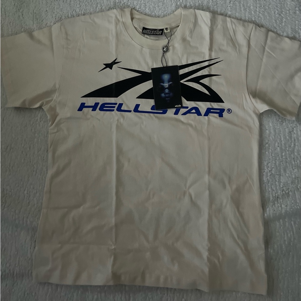 Hellstar Cream Graphic T-Shirt